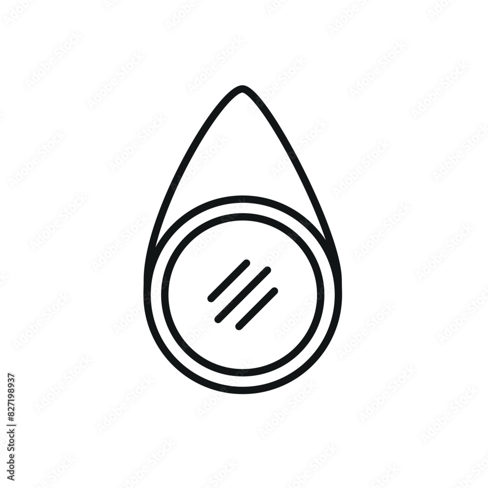 Mirror icon vector design templates simple and modern