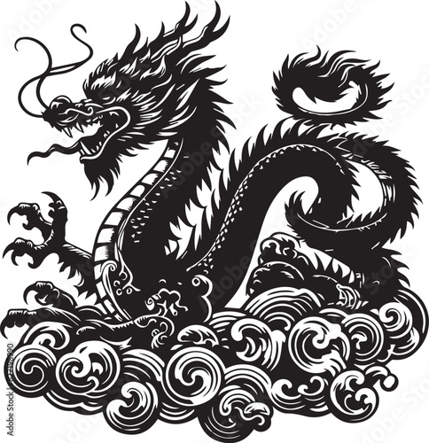 Wallpaper Mural Wicked Cool Tribal Vector Bad Dragon Free Download Torontodigital.ca