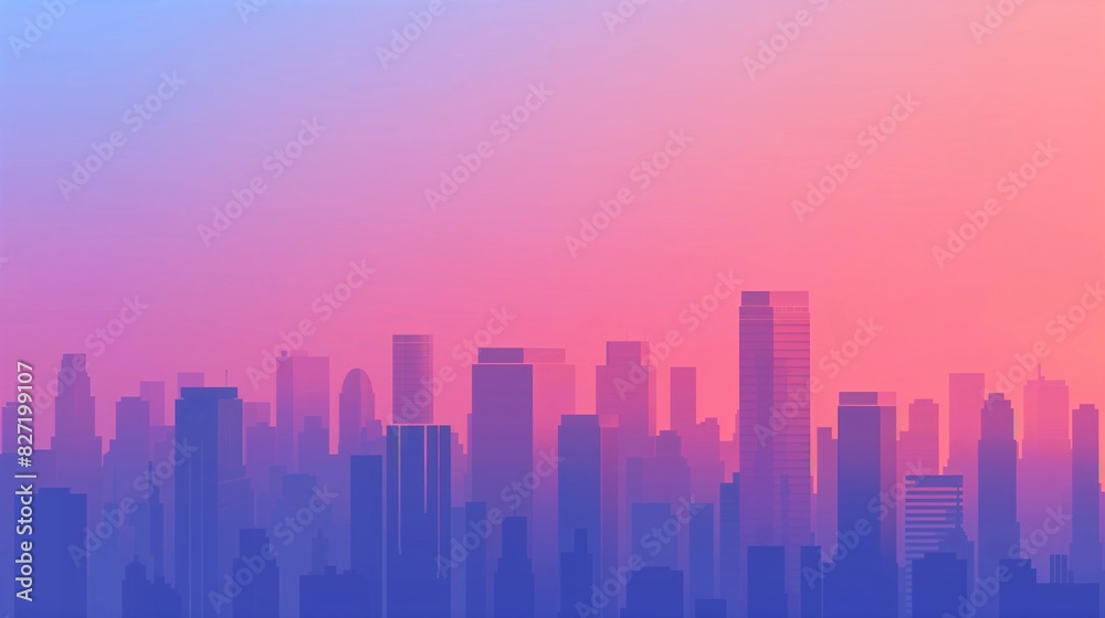 Fototapeta premium Visually stunning architectural background featuring a blend of colorful and aesthetically pleasing designs, perfect for enhancing the visual appeal of online meetings and video call wallpapers.