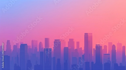 Visually stunning architectural background featuring a blend of colorful and aesthetically pleasing designs  perfect for enhancing the visual appeal of online meetings and video call wallpapers.