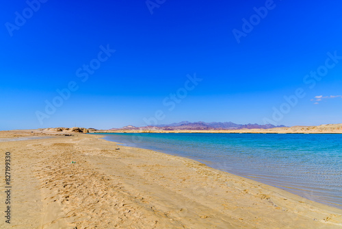 Landscape at Ras Mohammed national park. Sinai peninsula  Egypt