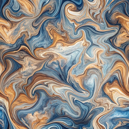 liquid marble wallpaper in seamless pattern