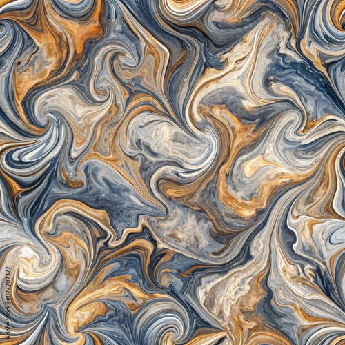liquid marble wallpaper in seamless pattern