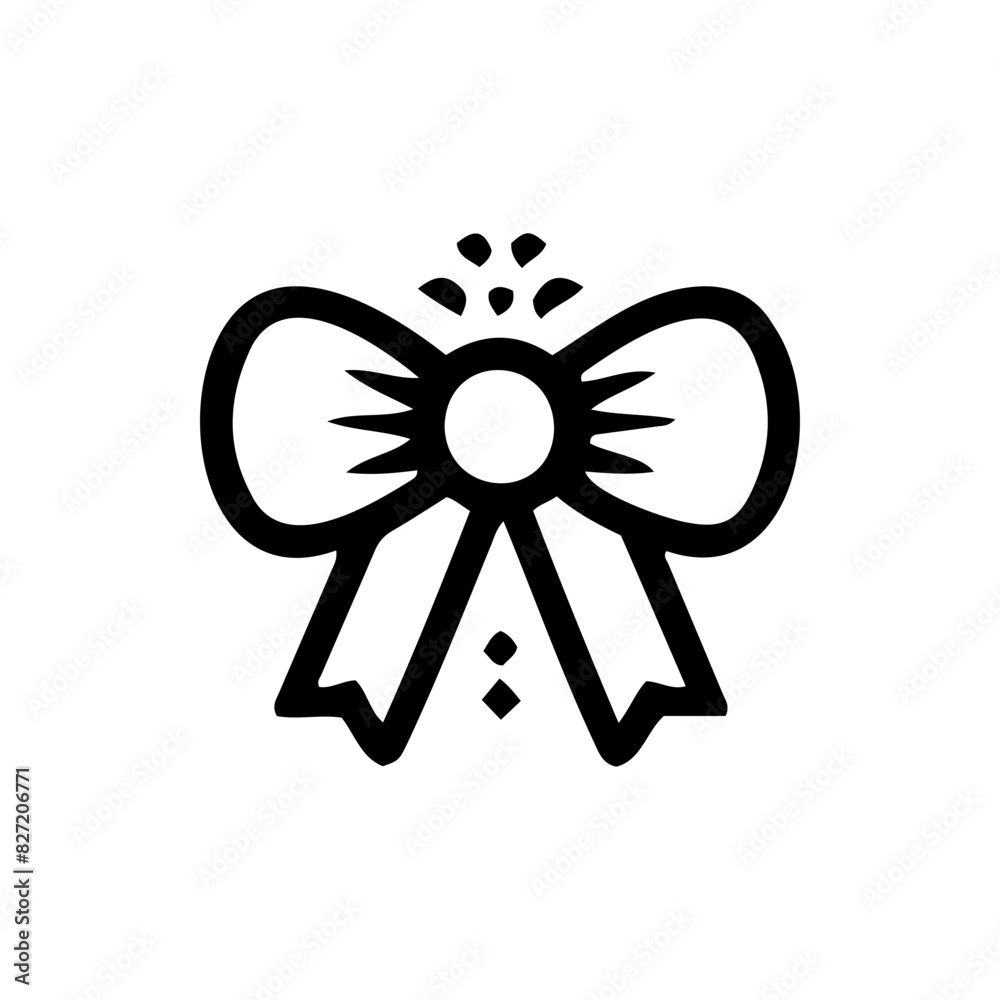 Beautiful Bow Silhouette Vector Elements for decorating greeting cards and gift boxes. Beautiful Bow Silhouette Vector Elements for decorating greeting cards and gift boxes.