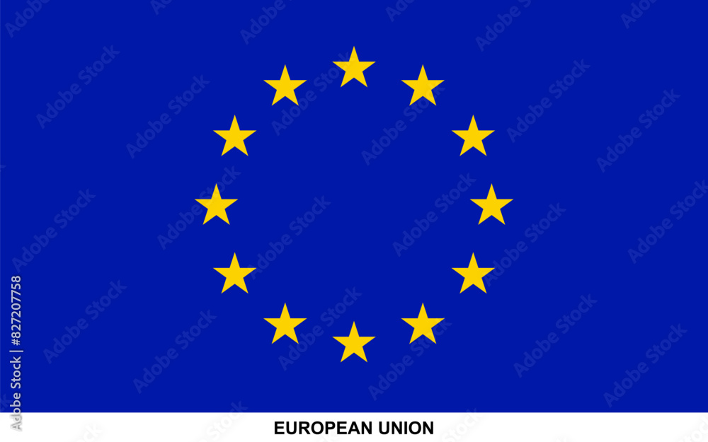 Flag of EUROPEAN UNION, EUROPEAN UNION national flag Flag of EUROPEAN UNION, EUROPEAN UNION national flag
