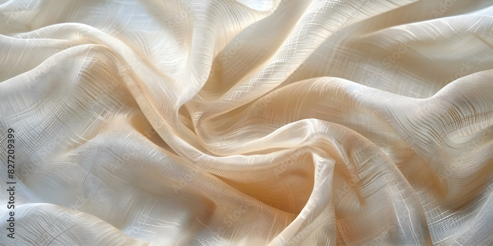 Textured satin pearl linen fabric with wave lines pattern for web design. Concept Textured Linen Fabric, Satin Finish, Wave Lines Pattern, Web Design Textured satin pearl linen fabric with wave lines pattern for web design. Concept Textured Linen Fabric, Satin Finish, Wave Lines Pattern, Web Design