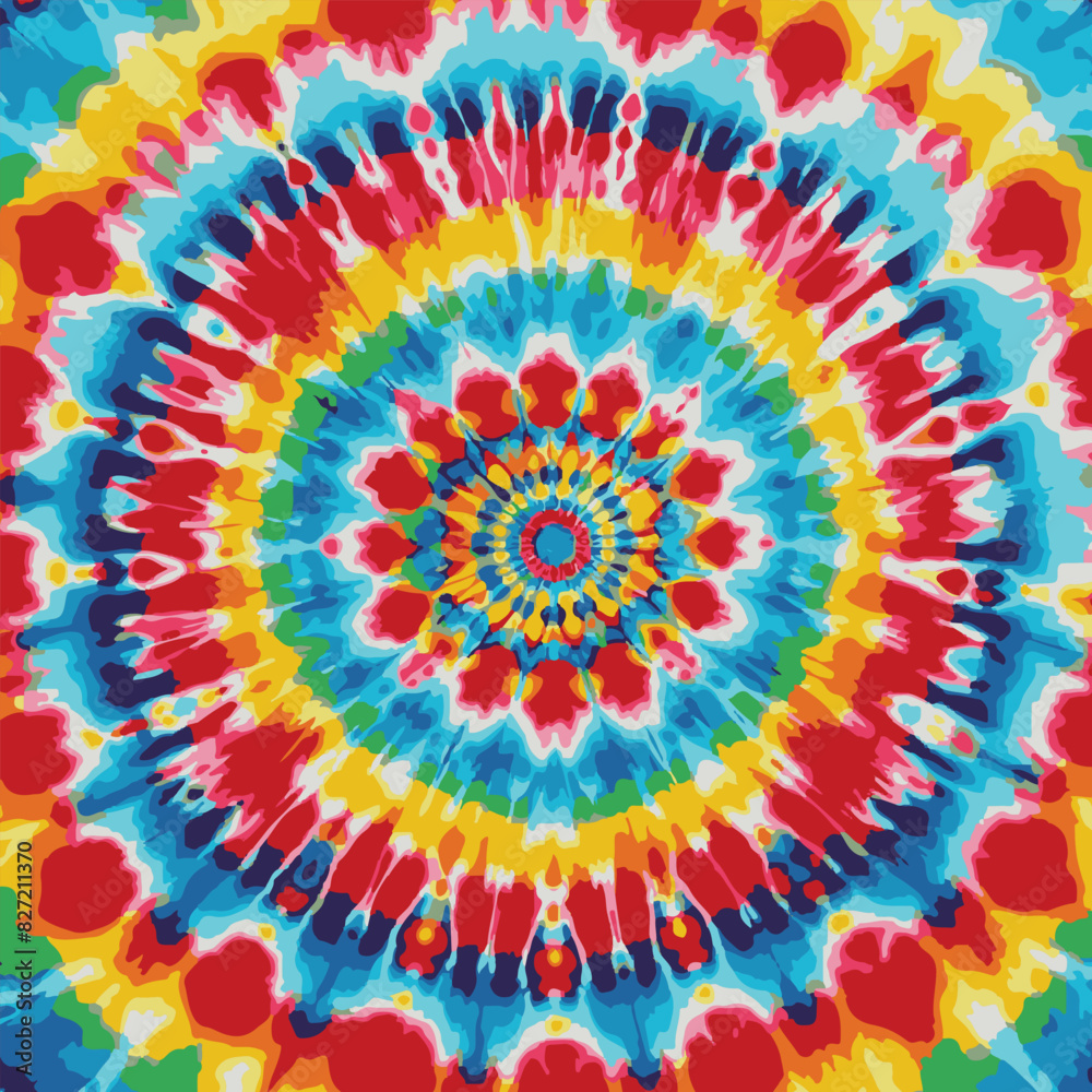 Tie Dye Art Abstract Background