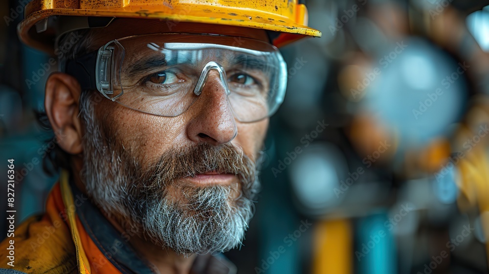 portrait of a construction worker portrait of a construction worker
