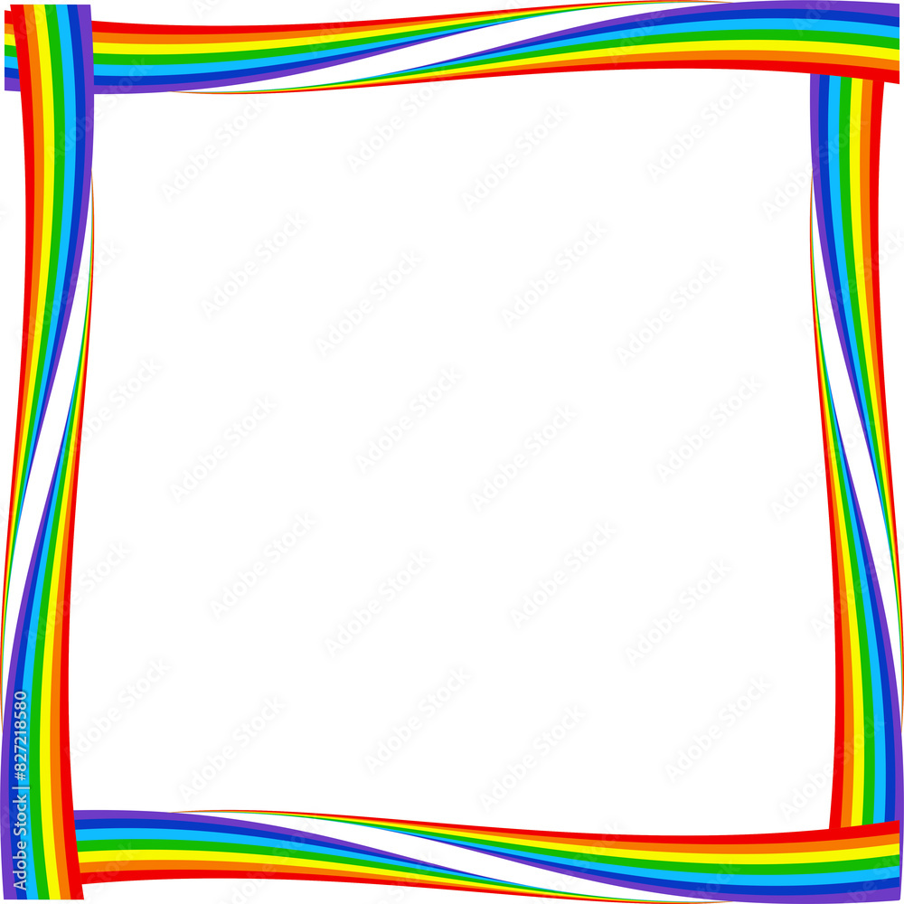 Rainbow frame 5 Rainbow frame 5