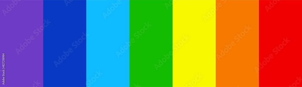 Fototapeta premium Rainbow tab color 60