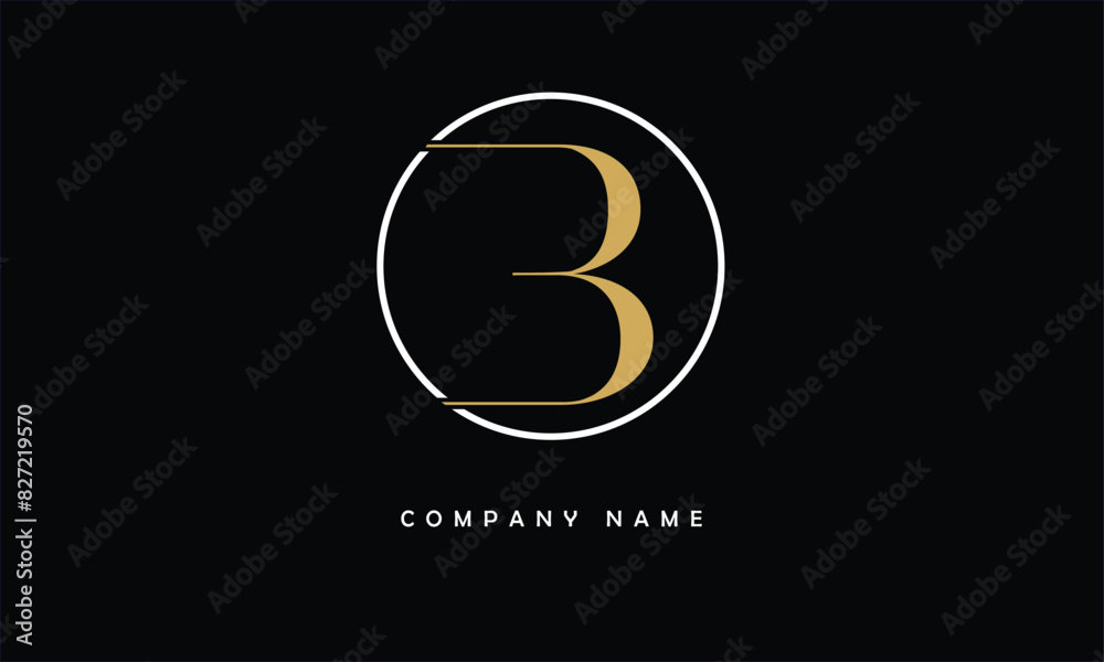 B, B Abstract Letter Logo Monogram B, B Abstract Letter Logo Monogram