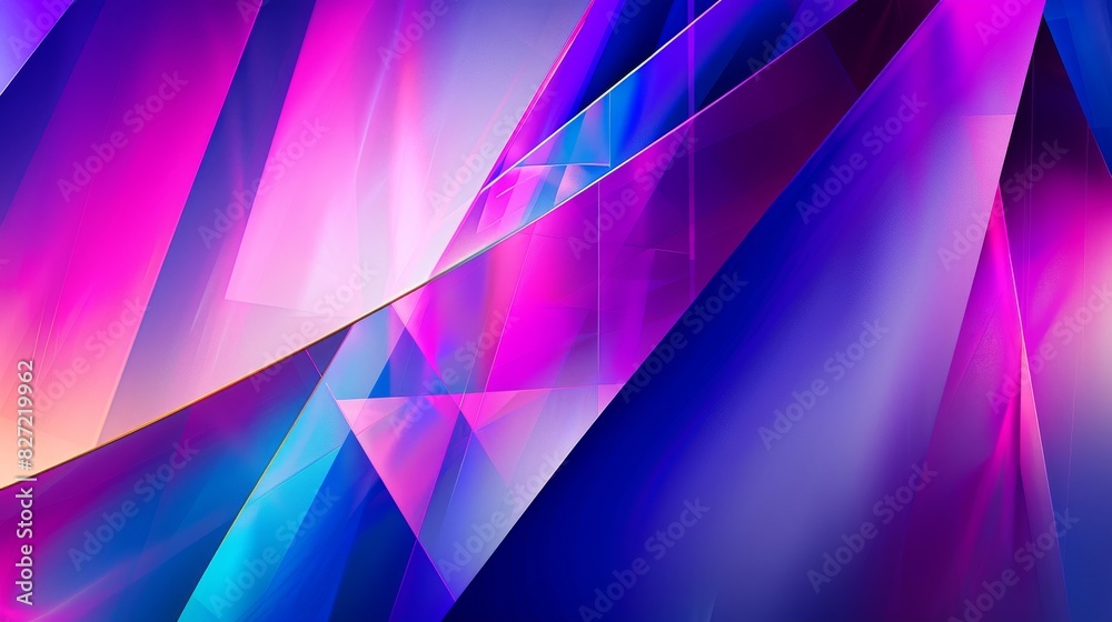 a vibrant abstract design with overlapping geometric shapes in shades of blue, purple, and pink. a vibrant abstract design with overlapping geometric shapes in shades of blue, purple, and pink.