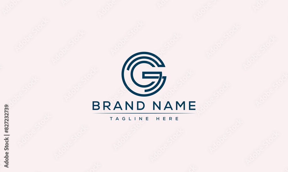 Logo design letter G . Elegant modern. Vector template. Logo design letter G . Elegant modern. Vector template.