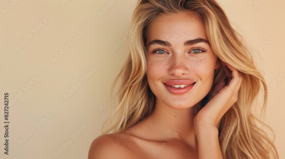 The Beautiful Smiling Woman The Beautiful Smiling Woman