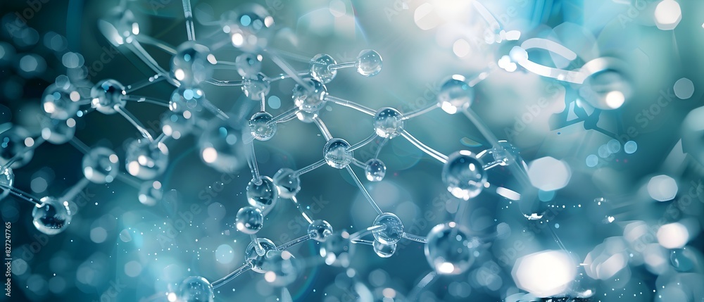 Advanced Scientific Innovation: 3D Molecular Blueprint of a Revolutionary Age-Defying Skincare Serum Advanced Scientific Innovation: 3D Molecular Blueprint of a Revolutionary Age-Defying Skincare Serum