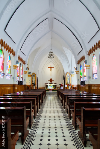 Obraz na płótnie Heritage and Spirituality: The Church of SAPA w salonie