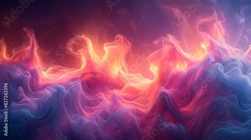 soft abstract texture pattern background withdreamy, ethereal glow