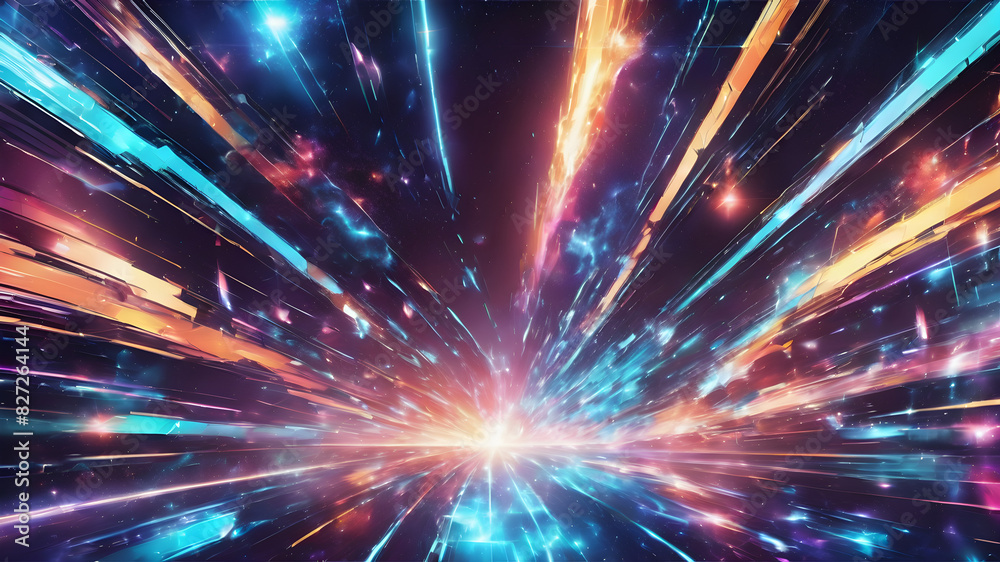 Hyperdrive: High Speed Journey through Space Tunnel Hyperdrive: High Speed Journey through Space Tunnel