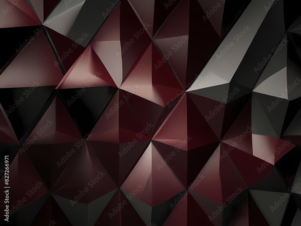 abstract pattern with interlocking triangles and a deep burgundy tone abstract pattern with interlocking triangles and a deep burgundy tone