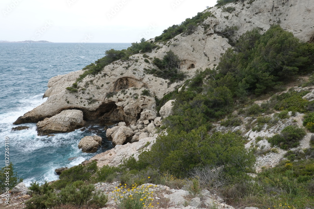 Littoral et randonnée sans les calanques de la côte bleue Littoral et randonnée sans les calanques de la côte bleue