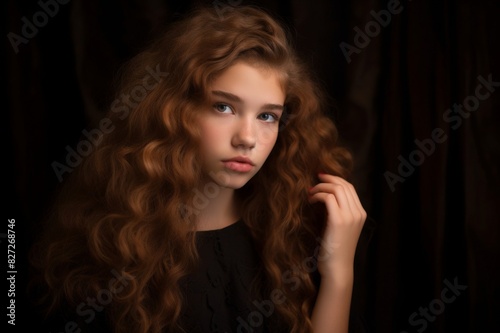 beautiful teenager's portrait