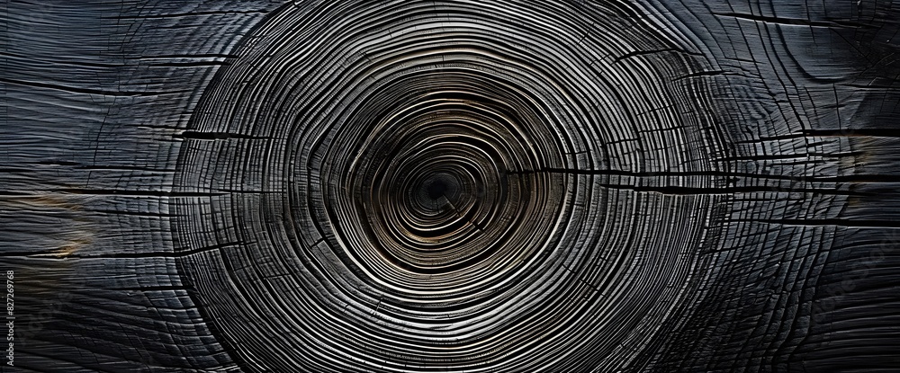 Fototapeta premium Tree Rings Texture with Natural Finish, Perfect for Rustic Mockup Designs