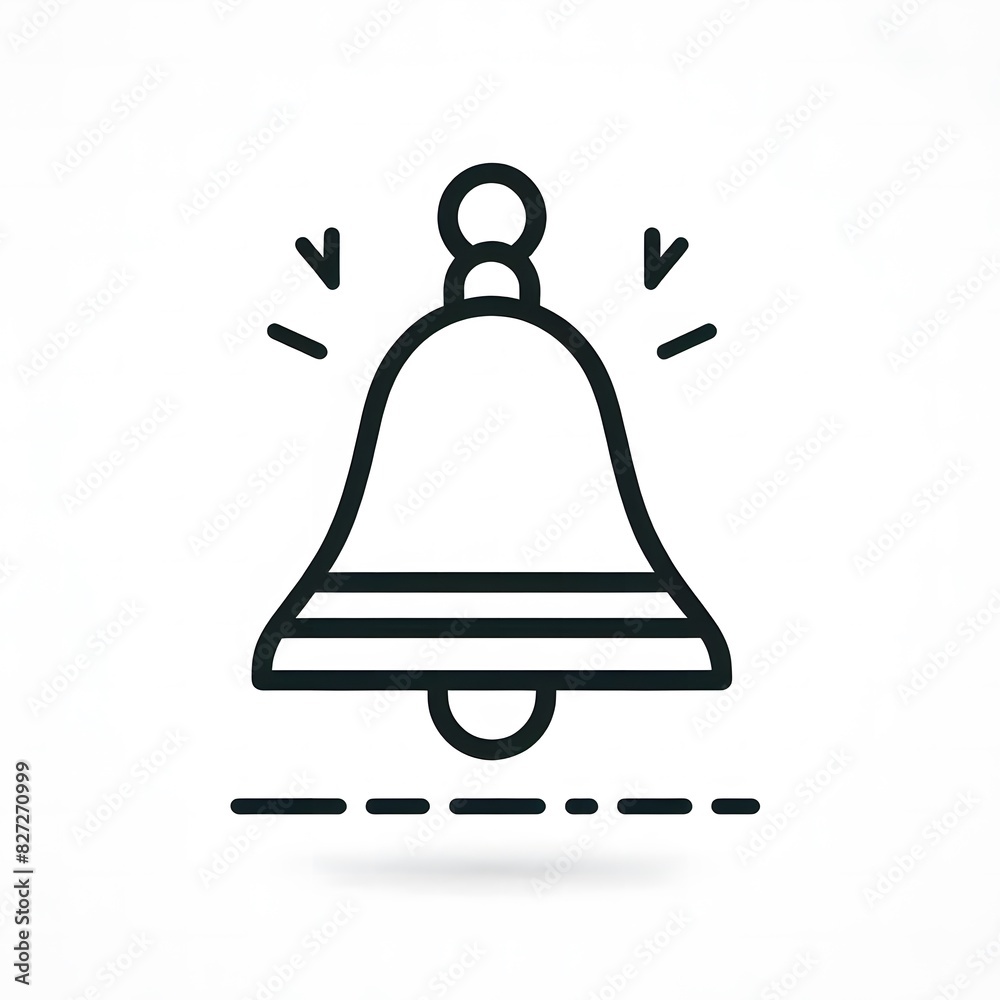 AI Generate of Simple Icon Logo Symbol of Christmas Bell, Jingle Bell, Bell, Genta, Lonceng Natal, with white background AI Generate of Simple Icon Logo Symbol of Christmas Bell, Jingle Bell, Bell, Genta, Lonceng Natal, with white background
