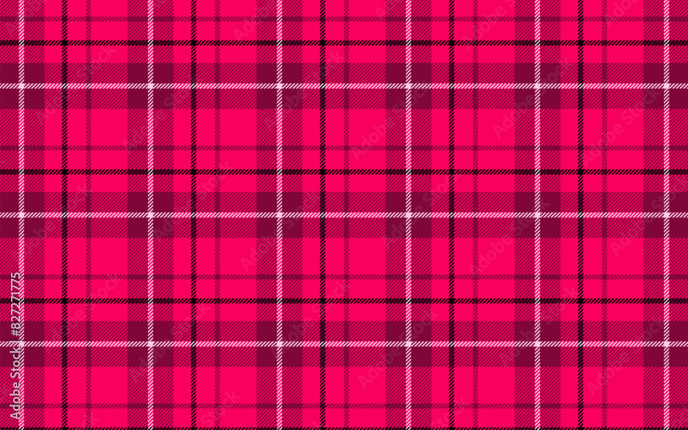 Pink Seamless Tartan Plaid Pattern for fabric, textile, prints and backgrounds Pink Seamless Tartan Plaid Pattern for fabric, textile, prints and backgrounds