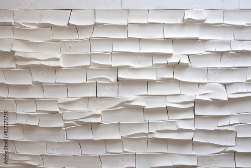 White brick wall background...