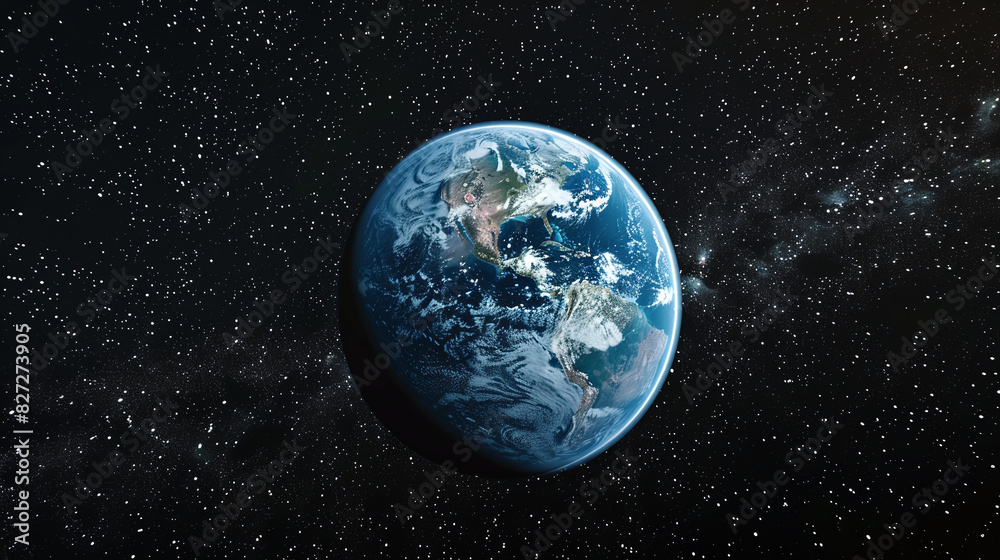 Obraz premium View of planet Earth from space