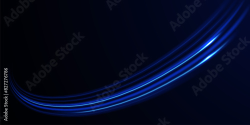 beautiful light speed line background on black background abstract design vector illustration