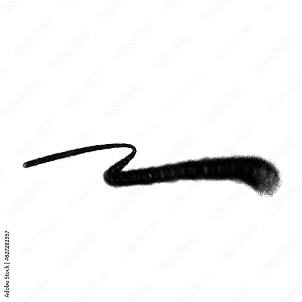 spray line shape graffiti style element spray line shape graffiti style element