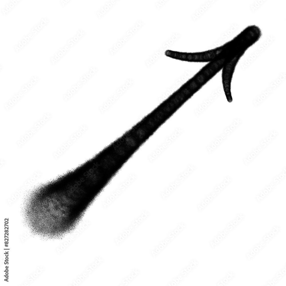 spray arrow graffiti style element spray arrow graffiti style element