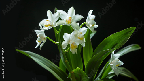 white crocus flowers