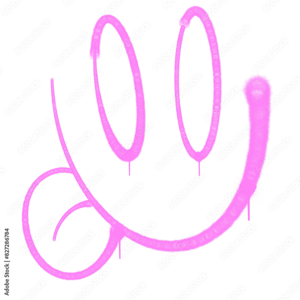 spray smile face graffiti style spray smile face graffiti style