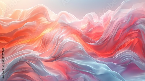 soft abstract texture pattern background with delicate  flowing forms