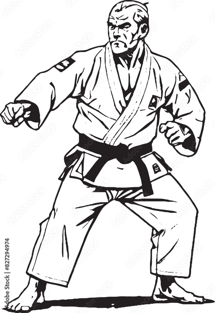 praticante di judo praticante di judo