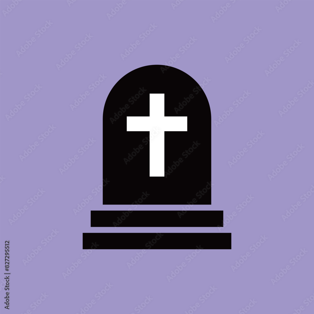 Obraz premium シンプルなハロウィンのカラーアイコン