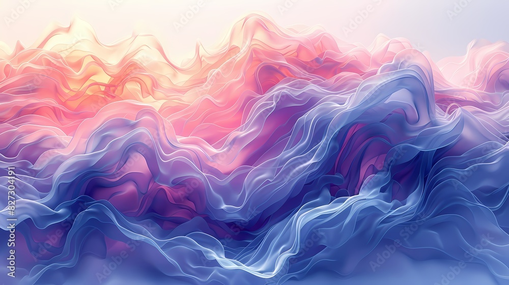 soft abstract texture pattern background in cool, calming hues