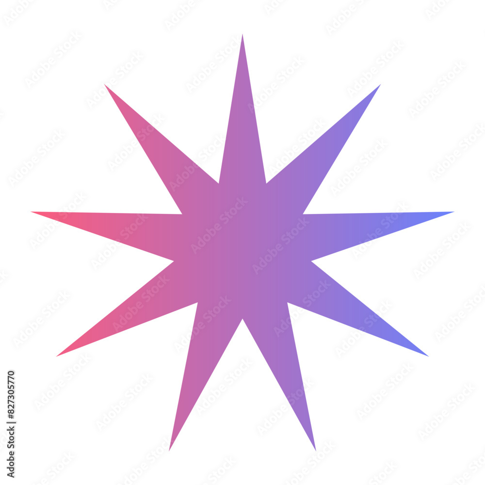 stars gradient icon. stars gradient icon.