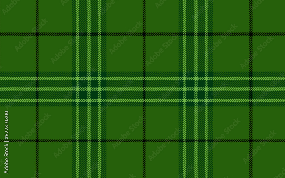 Green Seamless Tartan Plaid Pattern for fabric, textiles, prints and backgrounds Green Seamless Tartan Plaid Pattern for fabric, textiles, prints and backgrounds
