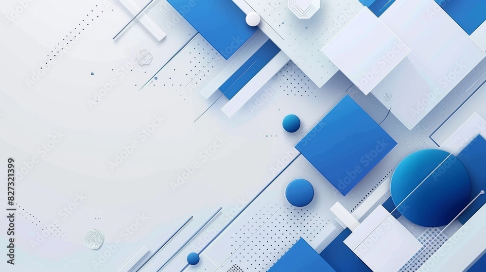 custom made wallpaper toronto digitalmodern blue and white abstract presentation background with corporate design elements for professional and business use