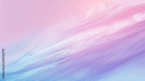 Wallpaper Mural Abstract pastel gradient background with smooth lines in purple, pink, and blue hues - soft defocused image for design projects and creativity inspiration Torontodigital.ca