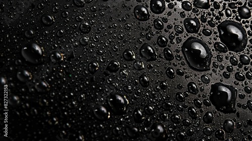 condensation, drops, surface, abstract, black, cool, background, bubbles, closeup, water, texture, wet, shiny, liquid, glossy, macro, dark, moisture, detail, reflective, smooth, pattern, fresh, bright