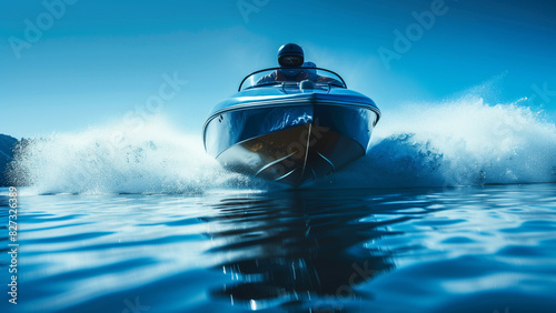 Speed on the Surface: The Floating Jet Boat photo
