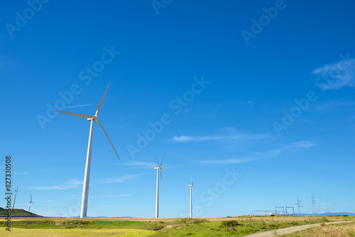 Wallpaper Mural Wind turbines generators for renewable electricity production Torontodigital.ca