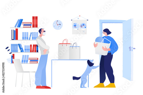 Grocery delivery durning the COVID-19 pandemic