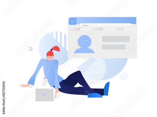 Social media business page