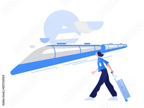Travelling by train