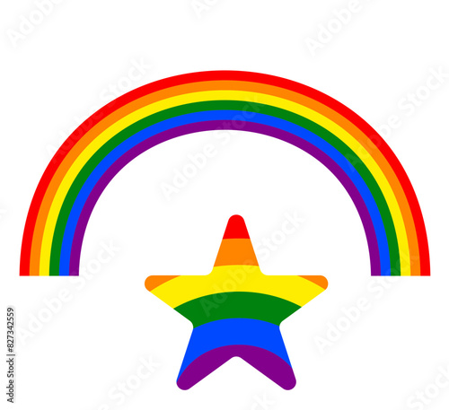 Regenbogen. Vektor